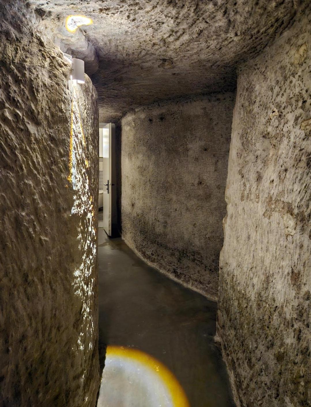 Saint-Étienne-de-ChignyTroglodyte Baths公寓 外观 照片